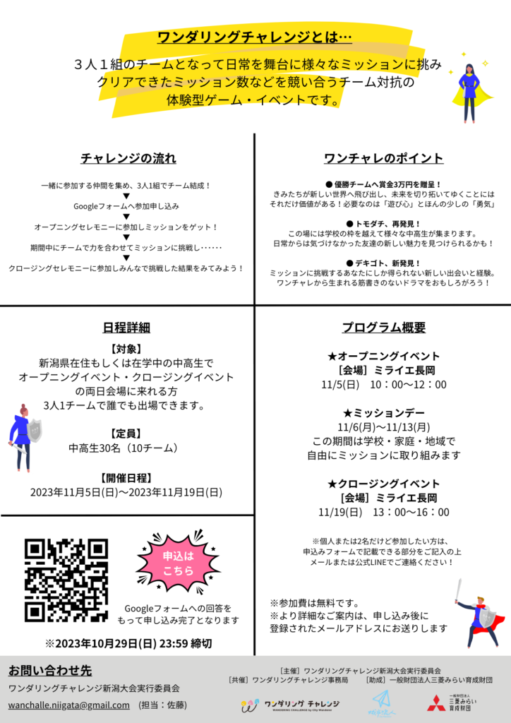 ワンダリングチャレンジ