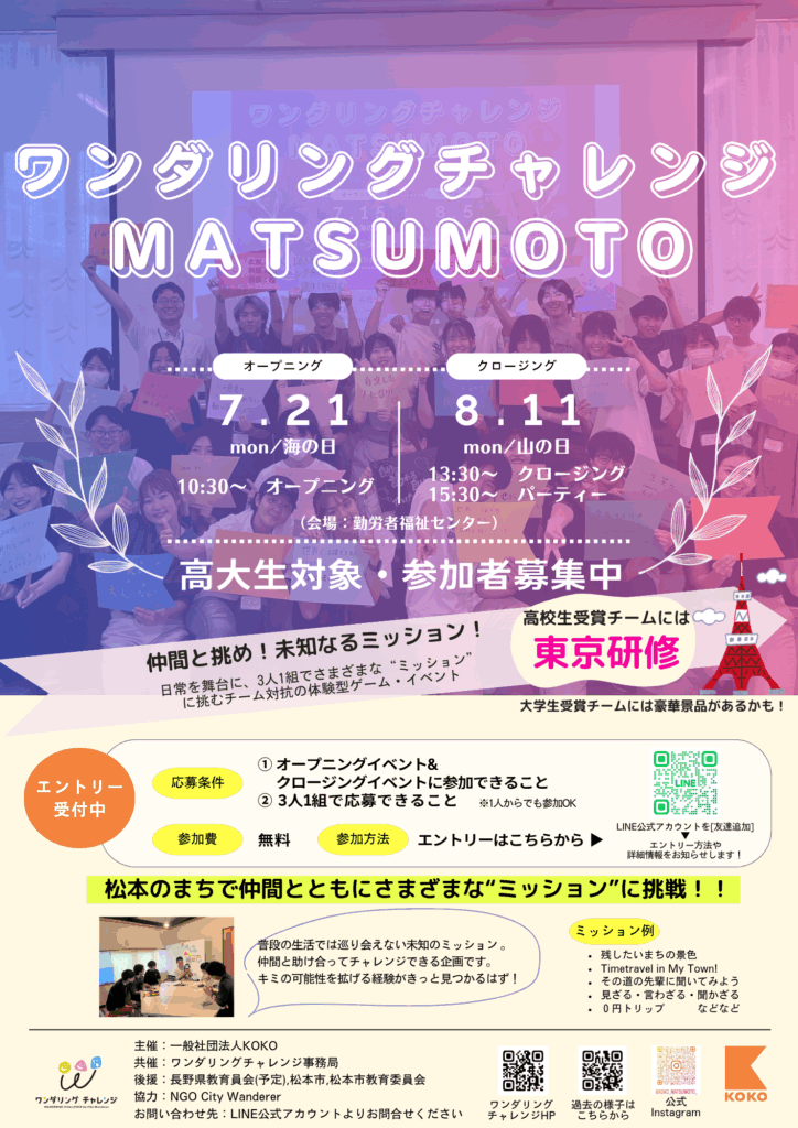 ワンダリングチャレンジ